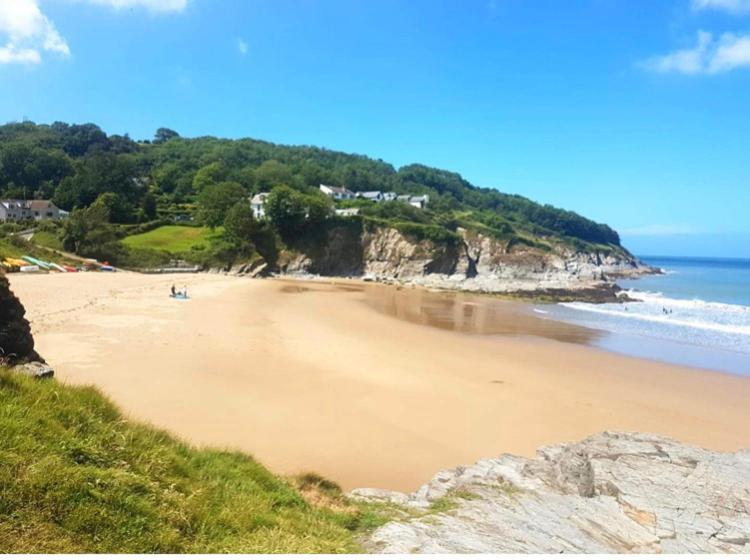 Wild Coastal Retreat At Troed Y Rhiw Aberporth, West Wales Villa Bagian luar foto